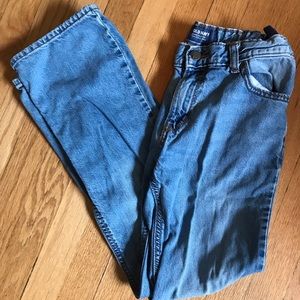 Old navy light wash adjustable waist jeans